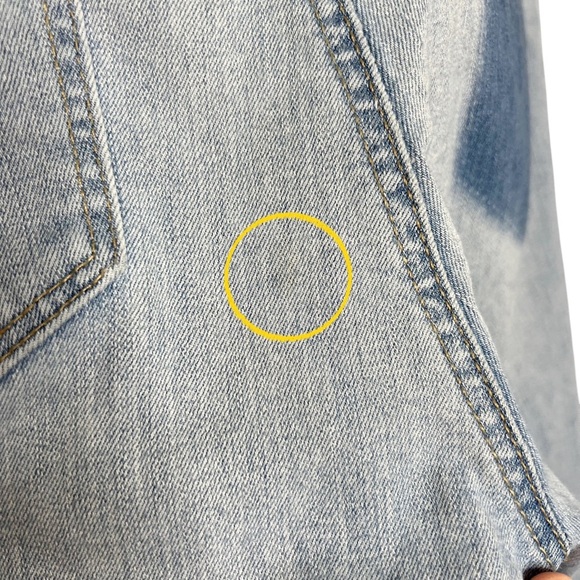 LOFT Light Wash Modern Skinny Side Stripe Step Raw Hem Jeans - Picture 6 of 14